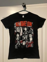 Brand-new Tultex Black ALL TIME LOW Band Graphic T-Shirt Medium