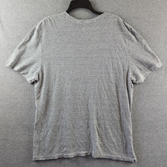 The Men’s Store at Bloomingdale’s Striped Linen Tee XL Dark Slate Pullover S/S