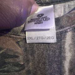 Mossy Oak Break-Up Infinity Men’s Camo Crew Neck Short Sleeve T-Shirt 2XL