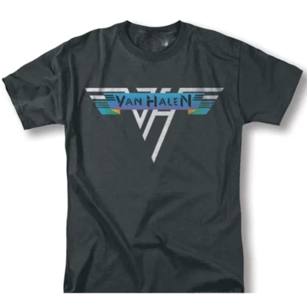 Van Halen Jump 1984 Logo Vintage Rock Band Graphic Tee