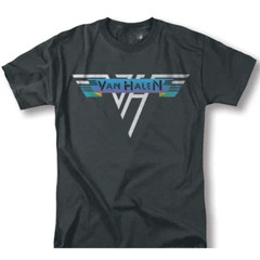 Van Halen Jump 1984 Logo Vintage Rock Band Graphic Tee