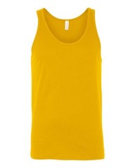 Canvas Unisex Cotton Jersey Tank Top 3480 XS-2XL