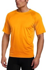 Men’s UPF 50 Short Sleeve Swim Rash Guard Sun Protection Shirt Quick Dry