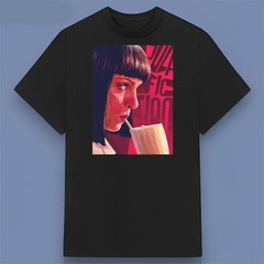 Mia wallace quentin tarantino pulp fiction graphic tshirt