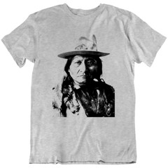 Sitting Bull Native American Chief Indian Warrior T Shirt Tee Gift New