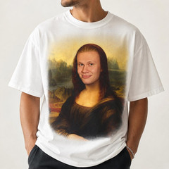 Funny Haaland Mona Lisa Meme Shirt, Norway Haaland 9 Shirt, Soccer Fan Tee