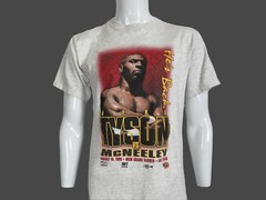 Vintage Mike Tyson Peter McNeeley He’s Back Las Vegas Boxing 1995 T Shirt Size M