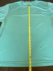 Northyard Men Mint Green XL Shirt Sleeve Tshirt With Logo Preowned
