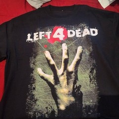 Left 4 Dead Valve Tee – Retro Y2K Zombie Shooter Video Game T-Shirt