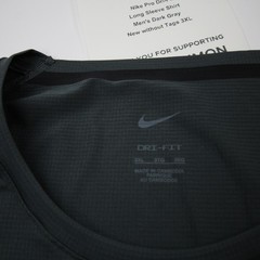 Nike Pro Dri-Fit Long Sleeve Shirt Men’s Dark Gray New without Tags 3XL