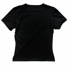 SPANX Men’s Sculpt Cotton Spandex Crew T Shirt Classic Black Size XXL