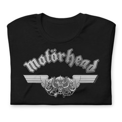 Motorhead Steel Logo Officially Licensed Mens T Shirt Black