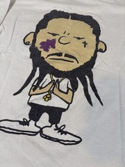 ASAP Mob Too Cozy Tour Shirt White Long Sleeve Tee Made in USA Music Size Medium