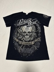 2015 Parkway Drive Crushed Skull Band T-Shirt Size S Ire Album Era Metalcore PWD