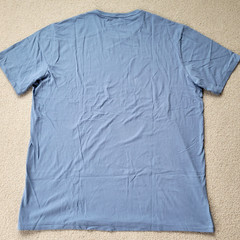 Polo Ralph Lauren Mens Ombre Graphic T Shirt Blue Classic Tee Big & Tall 2XB