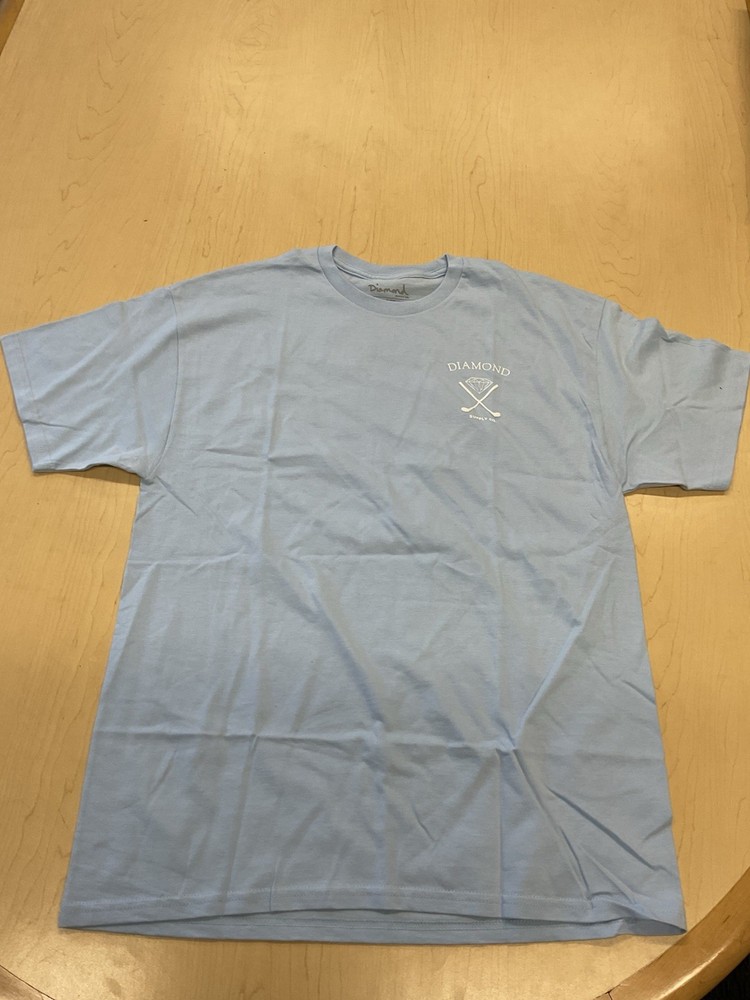 Diamond Supply Co Large Baby Blue Tshirt