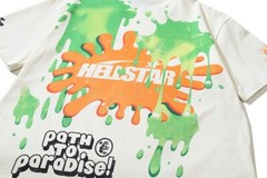 NEW Hell Studios star Slime Tee Mens trendy short sleeved cotton T-shirt