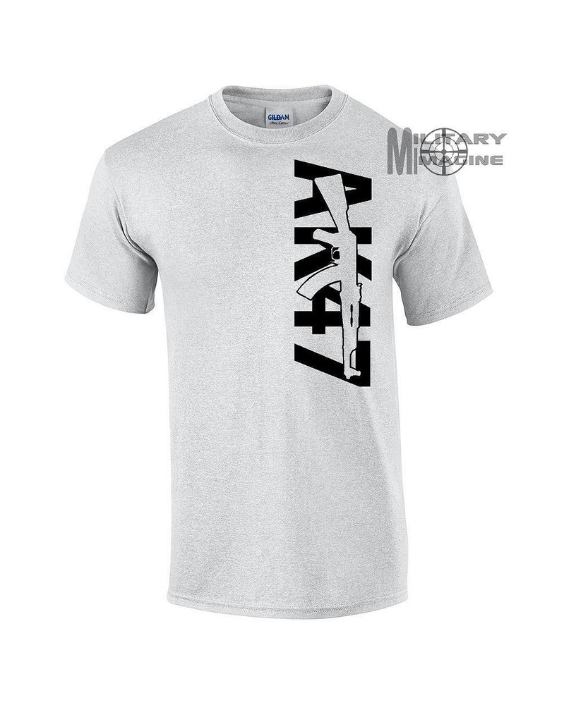 AK-47 T-Shirt Rifle 2A Gun Ammo Size S to 5XL 100% cotton n 50%