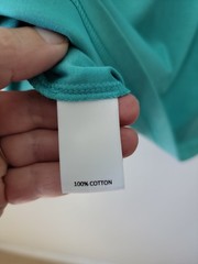 Murano Liquid Luxury Hybrid T Shirt Mens XL Aqua Blue