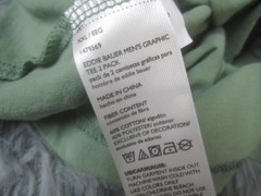 Eddie Bauer Shirt Mens 2XL Green Originals Since 1920 Mountain Graphic Tee