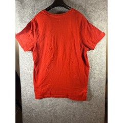 Hurley Mens Red Athletic Dept Graphic T-Shirt Large Short Sleeve Crew Neck