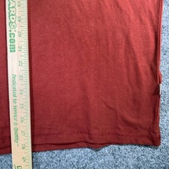 KUHL Wildfibre Shirt Mens Large Red Organic Cotton Zipper Pocket Outdoor Hiking