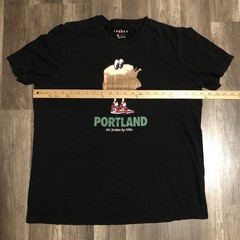 Nike Air Jordan 1 Retro “Portland” Stump Tee T Shirt Men’s Size Medium Black