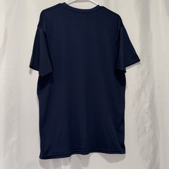 Superman T Shirt Puff Paint Blue Mens Size Large Euc E2200