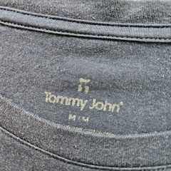 Tommy John T Shirt Cotton Stretch Comfort Tee Men Medium Navy blue