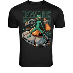 Retro Alien Invaders UFO T-Shirt – Funny Sci-Fi Extraterrestrial