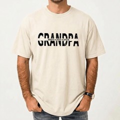 Personalized Grandpa Shirt with Grandkids Names, Fathers Day Gift