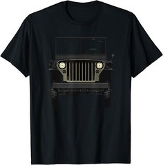 NEW LIMITED Willys MB Vintage Off Road Classic Vehicle WW2 T-Shirt S-5XL