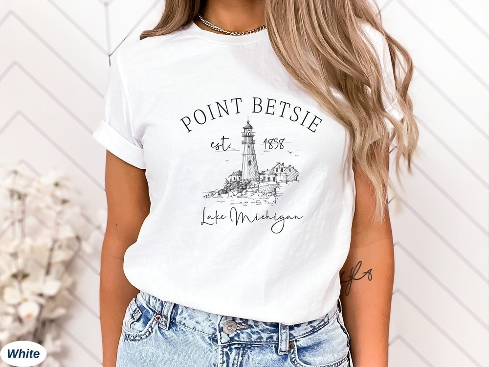 Point Betsie Shirt Travel Gift for Michigan Trip Lovers Souvenir Tee