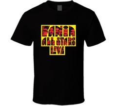 Fania All Stars Live Latin Salsa Music Band Retro Classic Vintage T Shirt