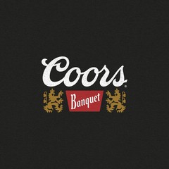 Coors Banquet Golden Colorado Left Chest Front and Back Beer Mens T Shirt