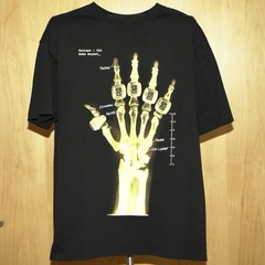 Nike Kobe Bryant X-Ray Shirt Broken Not Beaten Black/Gold sz LARGE