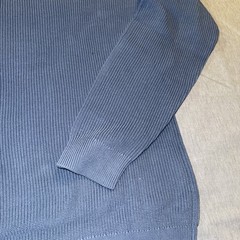 Cotton Knitted Textured Crew Neck Sweater-L-Tailored Athlete