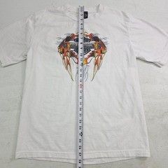 Harley Davidson White T-Shirt Adult XL Rider Society Malaysia Graphic Y2K EUC