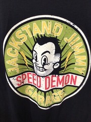 Jackstand Jimmy Garage (Speed Demon) Black 3XL Poly/Cotton Blend T5