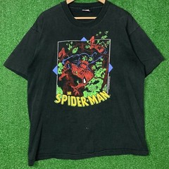 VTG Spiderman T-Shirt 1991 Marvel Comic Images Todd McFarlane “Perceptions” XL