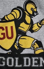 Gannon University T-Shirt Sz Large Golden Knights Erie Pennsylvania GU Tee