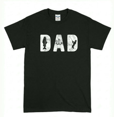 Reel Cool Dad Funny Fishing T-Shirt – Father’s Day Papa Grandpa Tee
