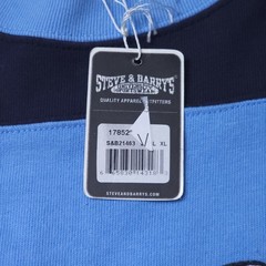 Vintage Steve & Barry’s University Sports Wear Blue New York Embroidered NEW