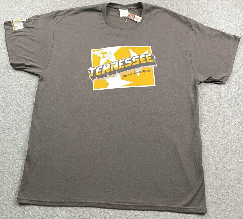 NEW Tennessee Shirt Mens 2XL Home Sweet Home College Sports City Knoxville NWT