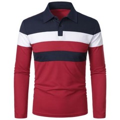 Camisa De Manga Larga Moda Casual Primavera Otoño Camiseta Estampado Para Hombre