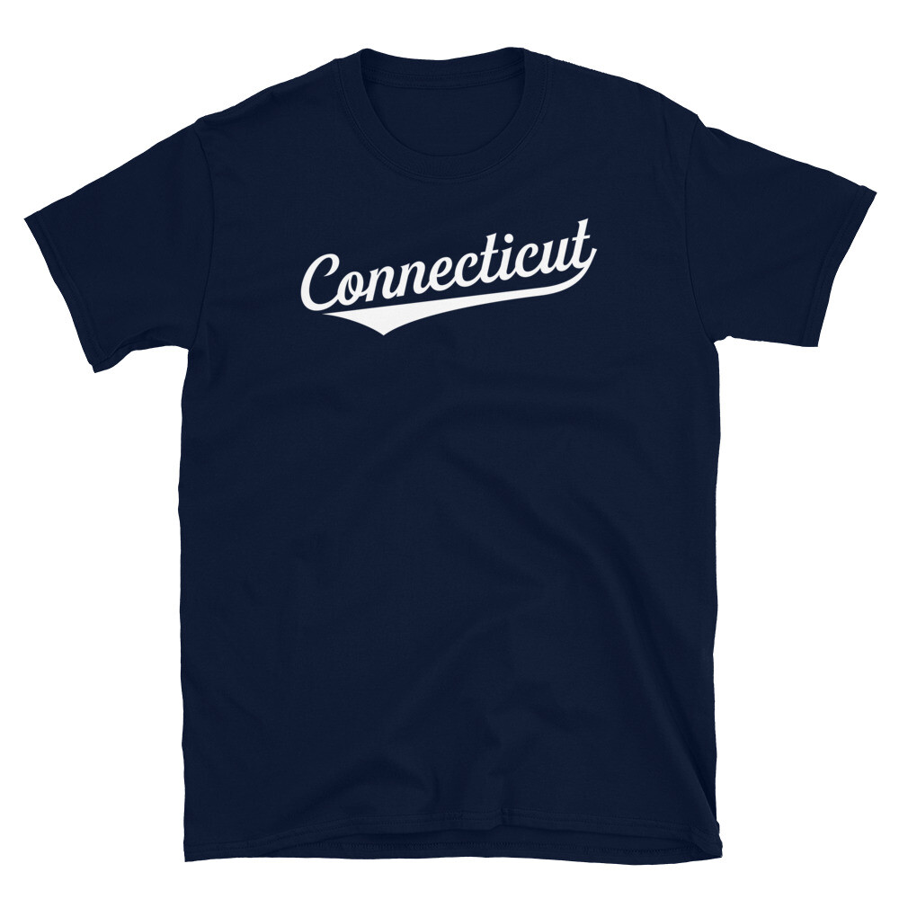 Retro State Connecticut Anchorage Constitution State Short-Sleeve Unisex T-Shirt