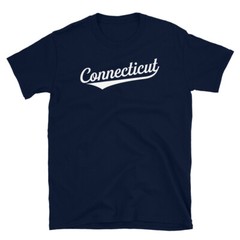 Retro State Connecticut Anchorage Constitution State Short-Sleeve Unisex T-Shirt