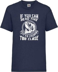 Fishing Your To Close Fish Humour Novelty T Shirt Various Colours And Sizes