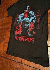 Neptune Frost Poster T-Shirt Black Cotton Swan Films Okayplayer Men’s Size Small
