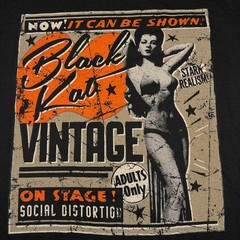 Bay Island Sportswear T-Shirt Mens XL Black Social Distortion Now It Can Be Show